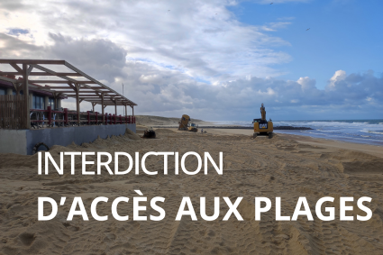 Le réensablement des plages se poursuit